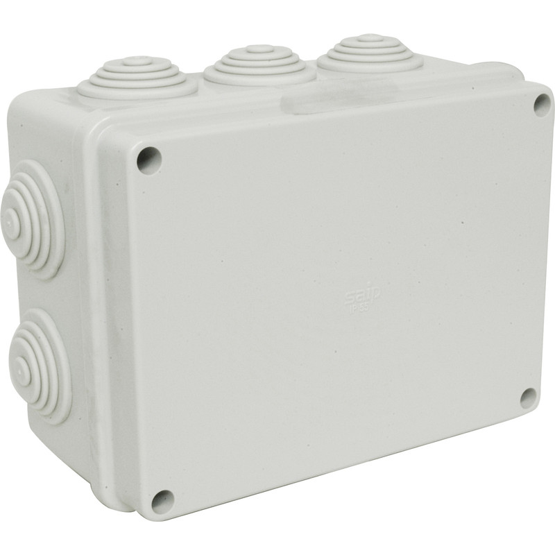 Waterproof Electrical Box IP65 (15(L) x 10(W) x 7(H) cm) (Code51935) -  MECATO - ميكاتو