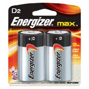 1.5V D Alkaline Energizer Battery (2PCS)