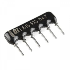 Network Resistors (10K ohm,6pin)