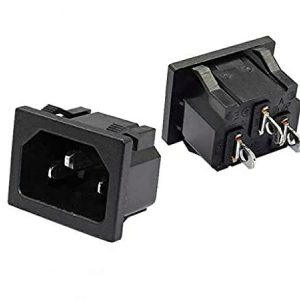 Panel Mount AC Inlet Power Socket 2