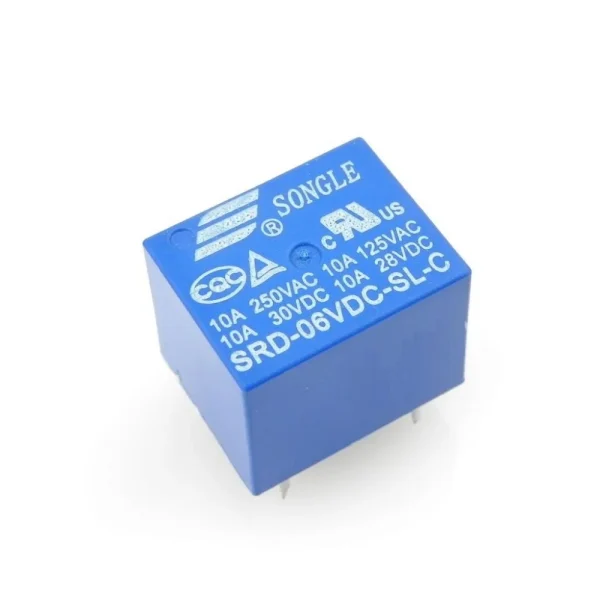 Relay 5pin (6VDC/10A)