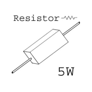 Resistor (0.22 ohm , 5W)