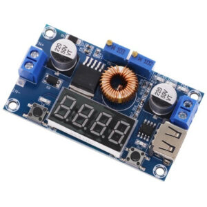 USB XL4015 Step Down Module (5A) with 4 Bits Digital Display Voltmeter