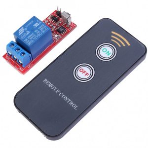 1 Channel Relay 5Vdc + IR Remote