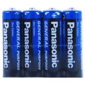 1.5V AA Zinc-Carbon Panasonic Battery (4PCS)