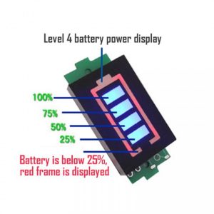 1S 18650 Li-po Lithium Battery Capacity Indicator Module