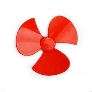 3-Blade Plastic Propeller Fan Blade for DIY Toys Mini Car 90MM