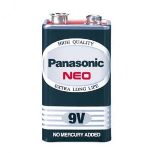 9V , Panasonic Extra Long Life Battery