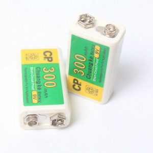 (9V,300mAh) , Rechargeable NIMH (CP300)