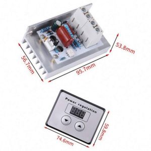 AC 220 V 10000 W SCR Voltage Regulator Dimmers Digital