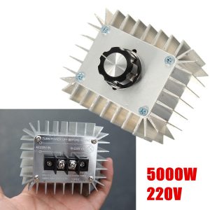 AC 220 V 5000 W SCR Voltage Regulator Dimming Dimmers Speed Thermostat Controller