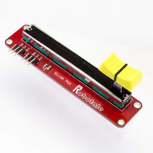 Adjustable slide potentiometer module