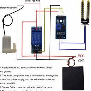 Automatic irrigation module DIY kit soil moisture detection automatic watering