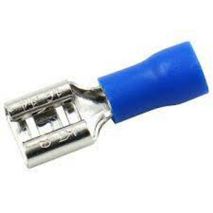 Female Blade Crimp Terminal Insulated (6.3mm)