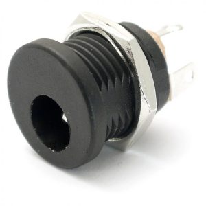 Female DC Power (2.1mm) Plastic Connector for Box