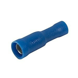 Female Solderless Crimp Bullet Plug