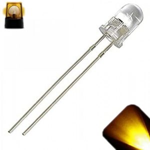 LED White Yellow Color (5mm)