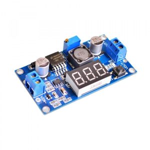 LM2596S DC-DC Adjustable Step-Down Module (3A) LED Voltmeter Module