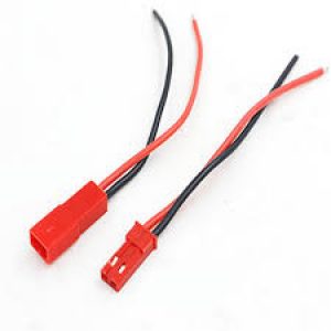 Male And Female JST Connector Plug For RC Lipo Battery