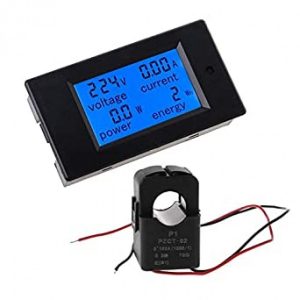 PZEM-061 AC80-260V 100A Voltage Current Watt Power Energy Meter with (SPLIT -CT)