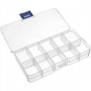 Plastic Box For 10 Compartments