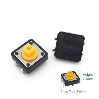 PushButton Switch 4Pin (12x12x7.3mm)