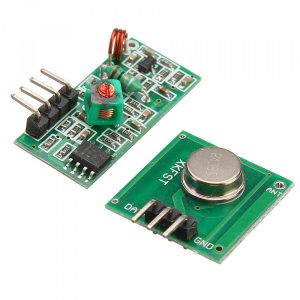 RF Wireless transmitter and receiver kit 433Mhz