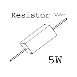 Resistor (820 ohm , 5W)