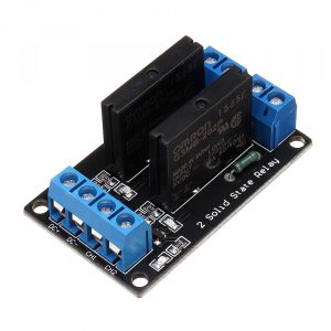 SSR Solid State Relay Module 2 Channel (5Vdc)