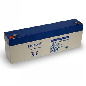 Ultracell Battery (UL2.2-12) Sealed Lead Acid Battery (12V,2.2A)