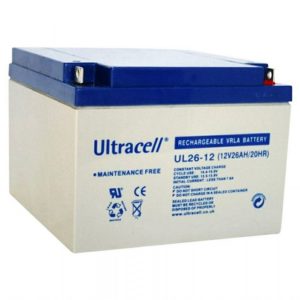 Ultracell Battery (UL26-12) Sealed Lead Acid Battery (12V,26A)